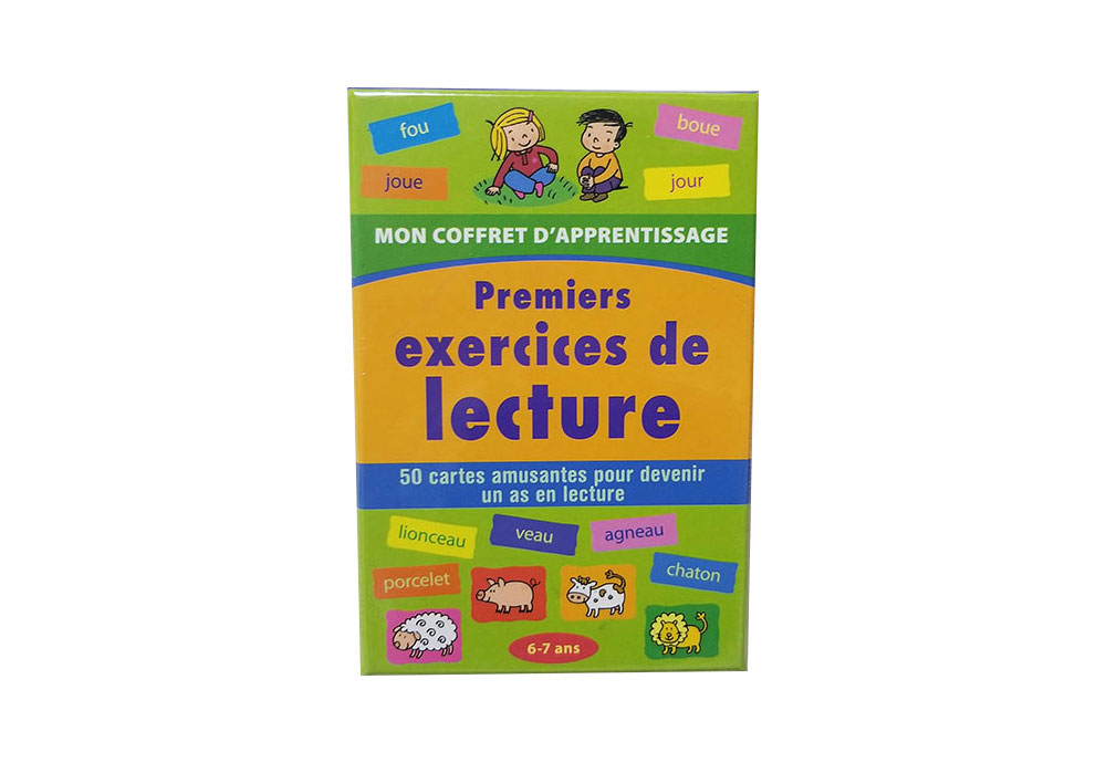Children's intellectual game card