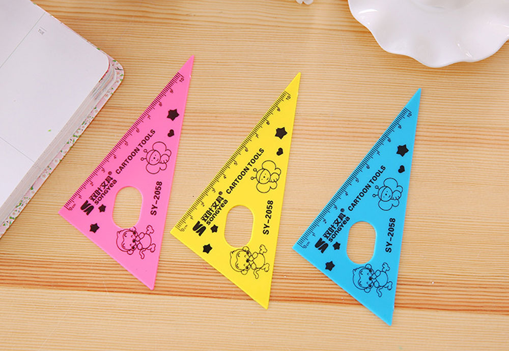 Cartoon Giraffe Shape Rulers Sets