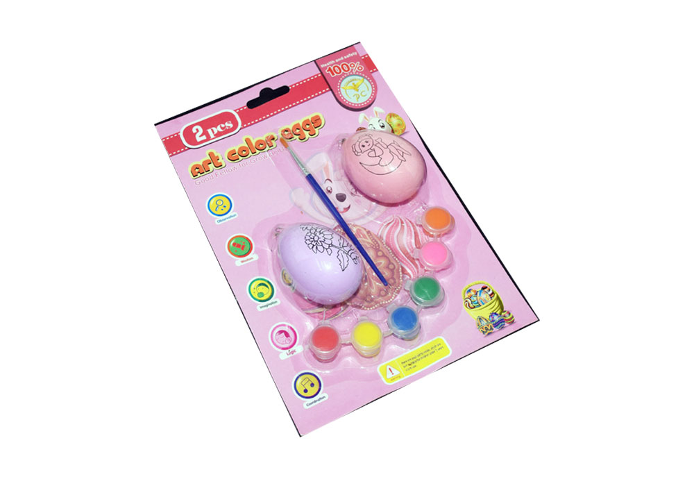 DIY Intelligent Hand Painted Color Eggs