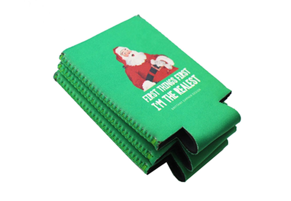 Hot Sale Promotional  Neoprene Can Cooler with Customized Logo Printing