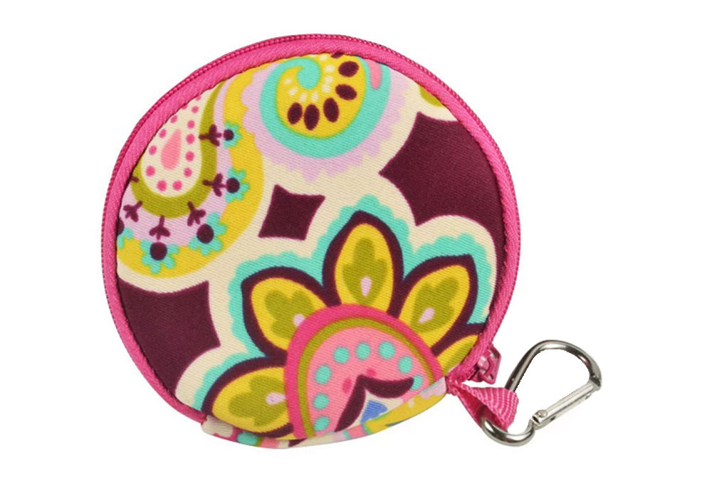 Promotional Neoprene Mini Coin Case,Sublimated Coin Purse