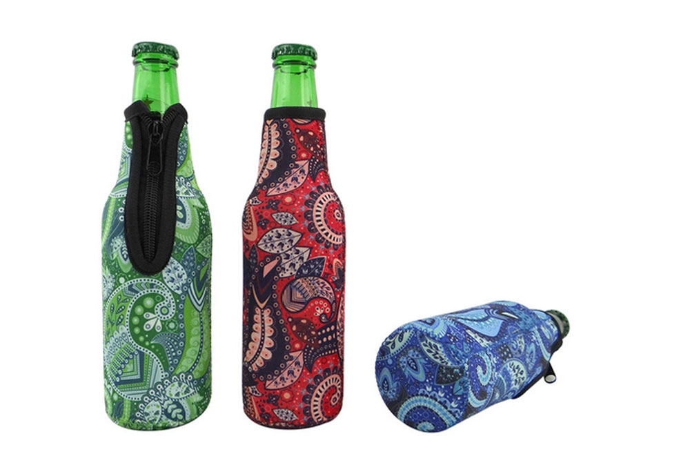 Wholesale 350ml Neoprene Beer Can Cooler Sleeve with Logo Printed for Promotional Selling