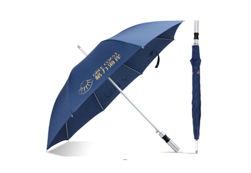 Wholesale Aluminum Alloy Rods Umbrella Metal Ribs Promotional Golf Umbrella with Logo Printing
