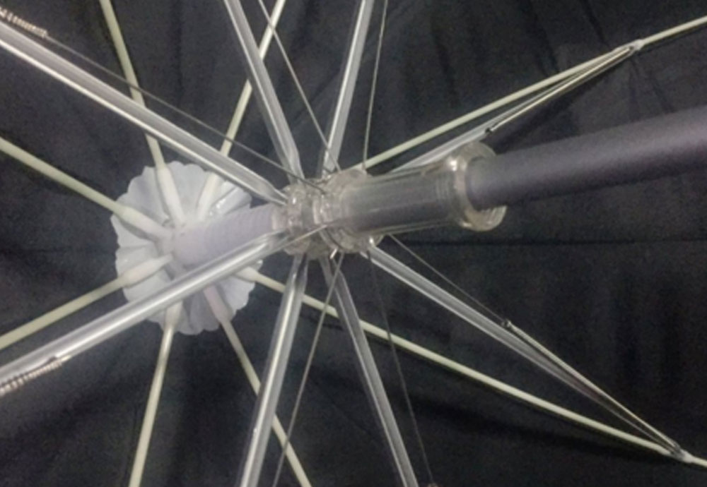 Wholesale Aluminum Alloy Rods Umbrella Metal Ribs Promotional Golf Umbrella with Logo Printing
