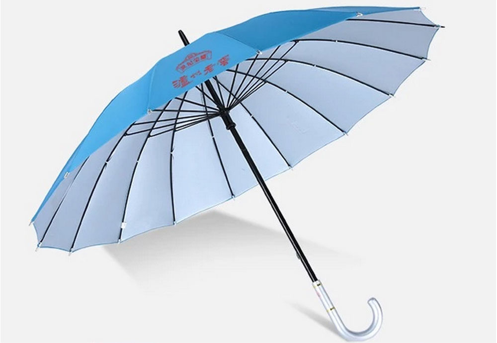 Customize Logo High Quality Manufacturer China Compact Universal Large Colors Straight Pongee Rainbow Custom Printed Umbrella