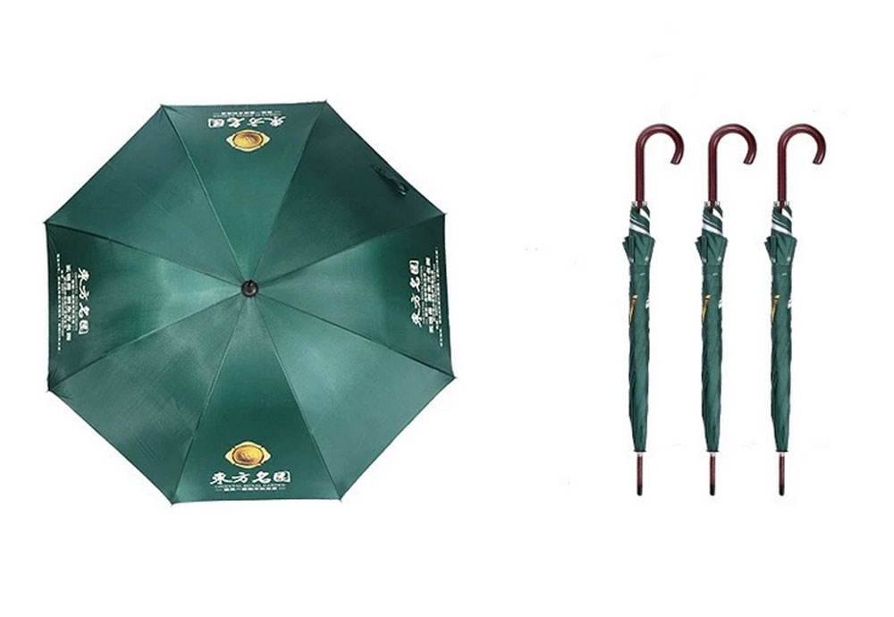 Customize Logo High Quality Manufacturer China Compact Universal Large Colors Straight Pongee Rainbow Custom Printed Umbrella