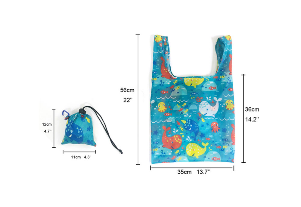 Rusable folding bag