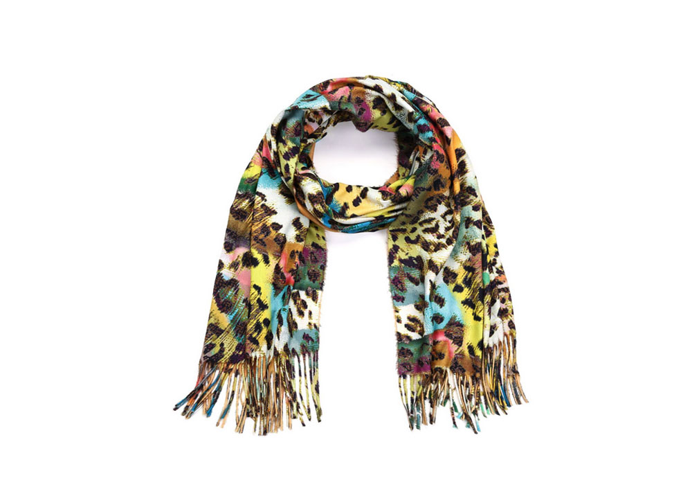 Animal Pattern Printing Fashion Scarf