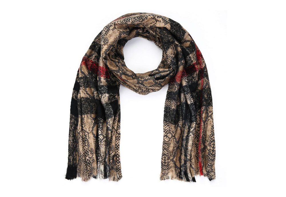 Animal Pattern Printing Fashion Scarf