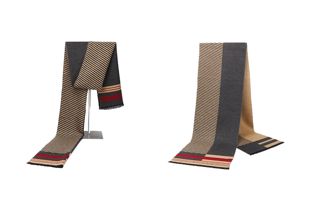 Simple Cashmere Warm Scarf for Men