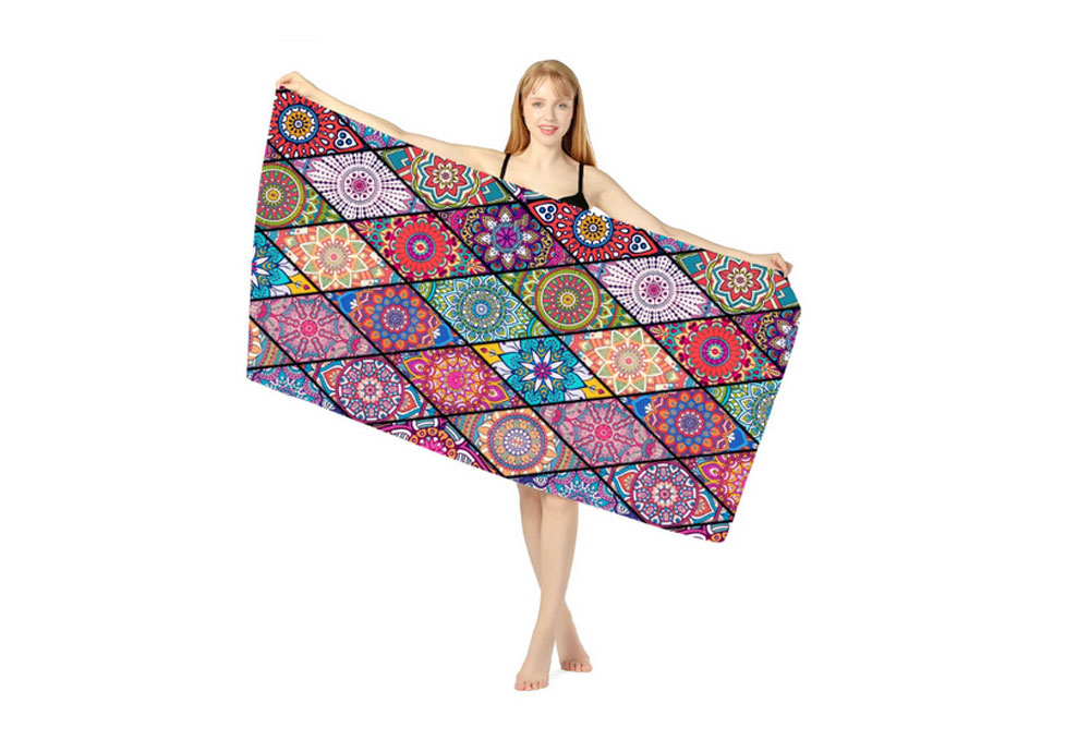 Nationalistic Microfiber Beach Towel