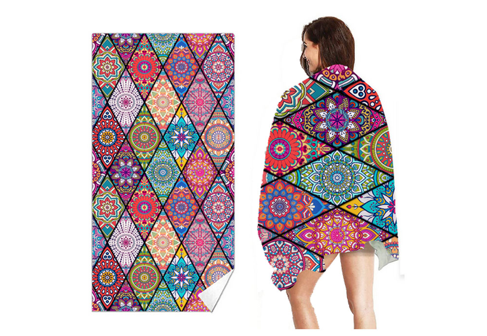 Nationalistic Microfiber Beach Towel