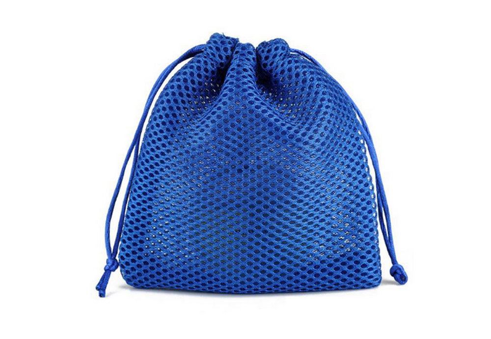 Customized Polyester Mesh Drawstring Pouch