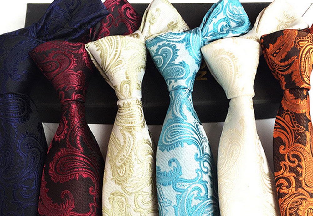 Hot Sale 100% Polyester Woven Men Tie