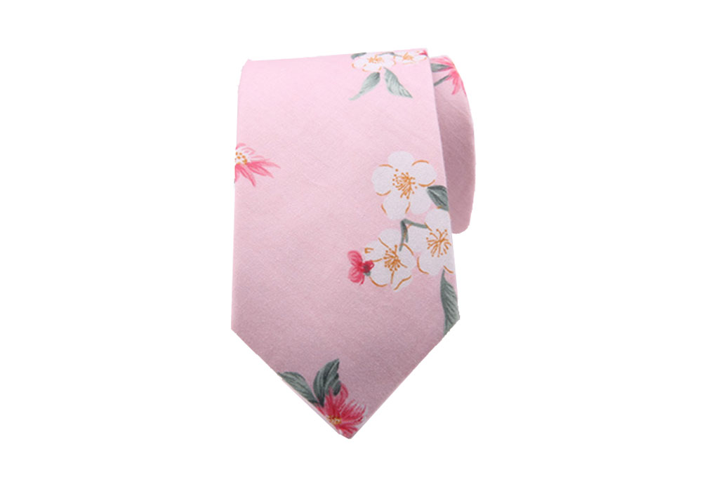 Customized Design Printed Cotton Neck Ties