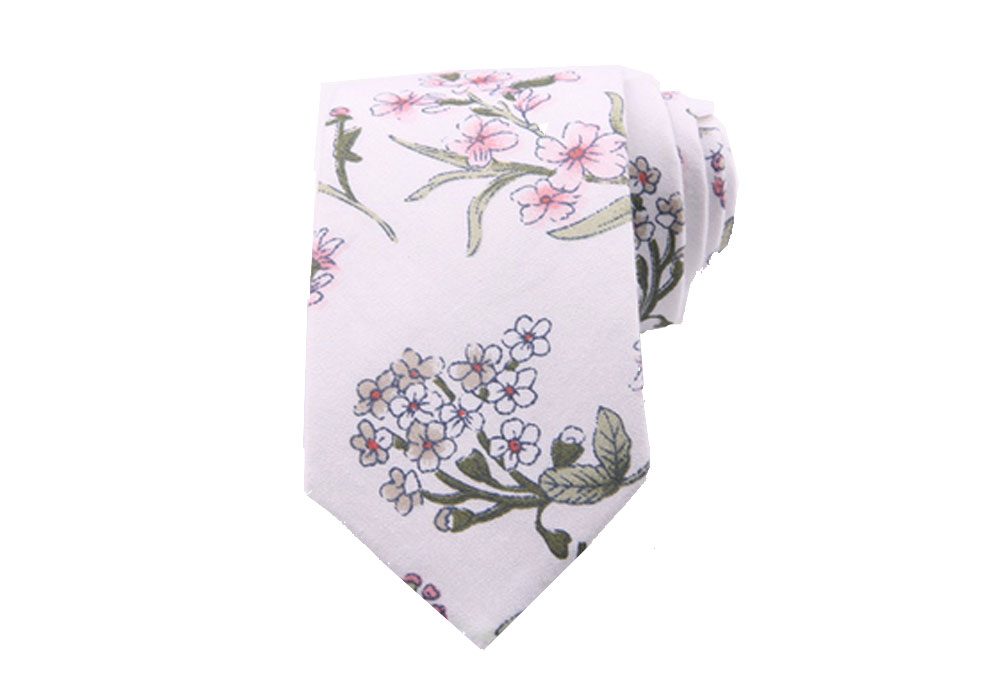 Customized Design Printed Cotton Neck Ties