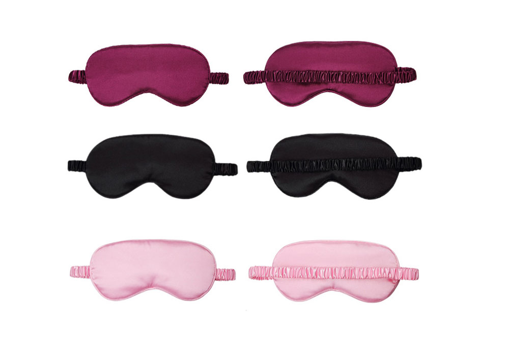 Hot Selling Satin Travel Sleeping Eye Mask