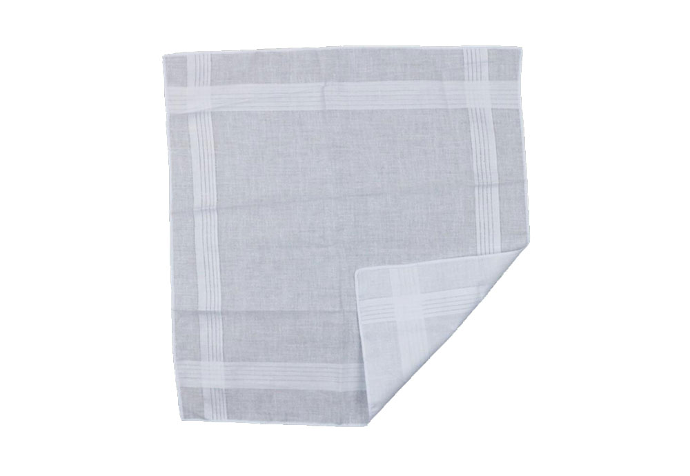 40*40cm 100% Cotton Men's Hankie