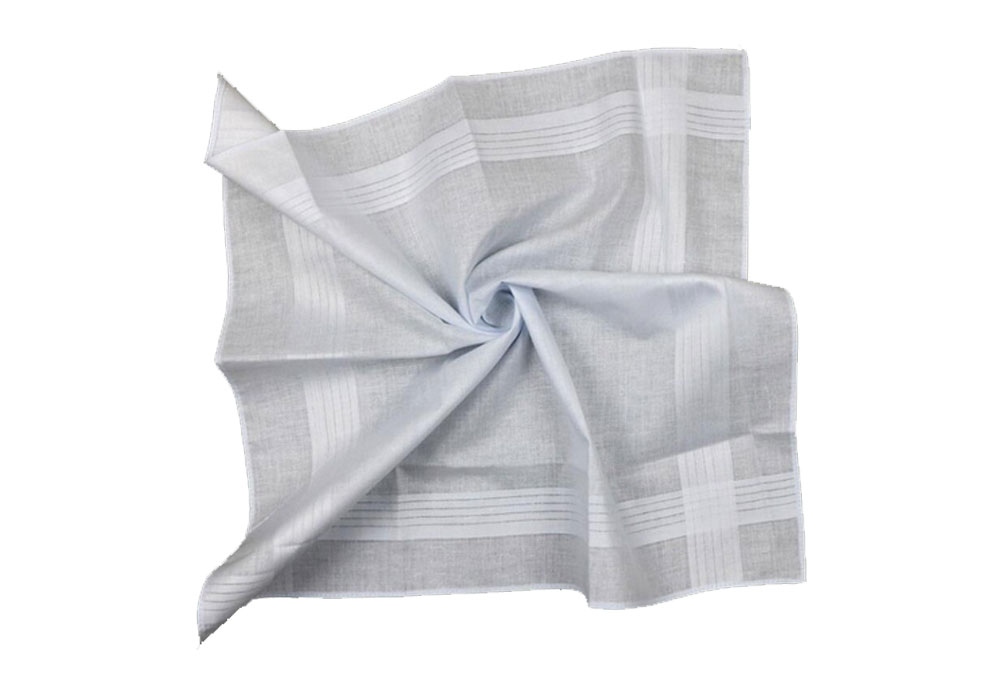 40*40cm 100% Cotton Men's Hankie