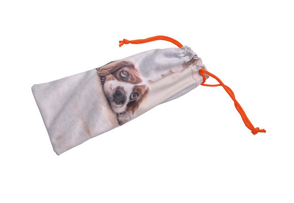 Microfiber Eyeglasses Drawstring Pouch
