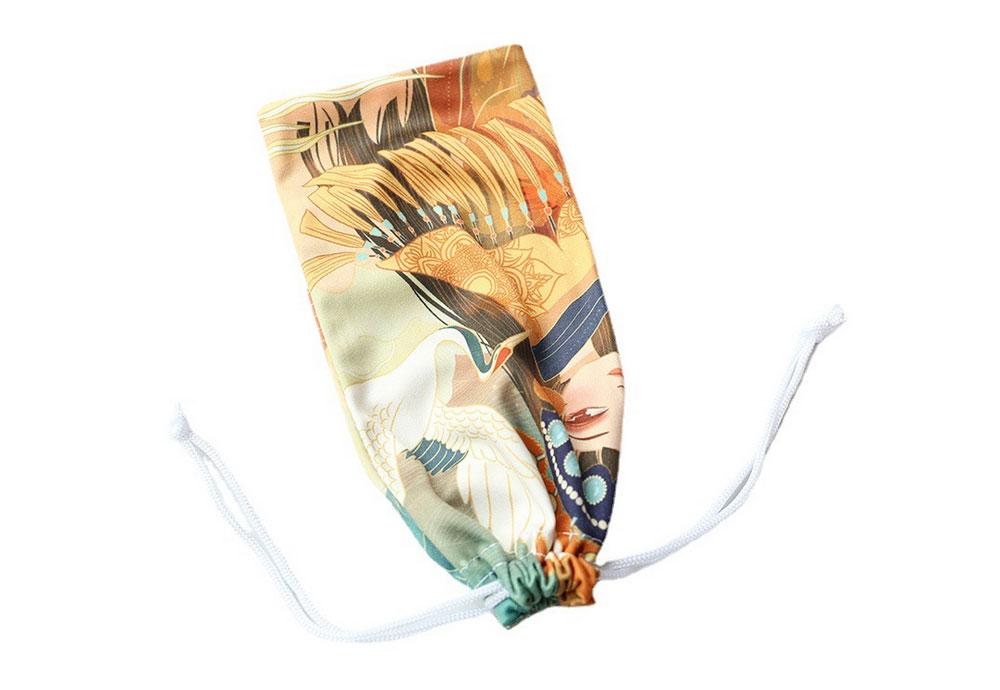 Microfiber Eyeglasses Drawstring Pouch