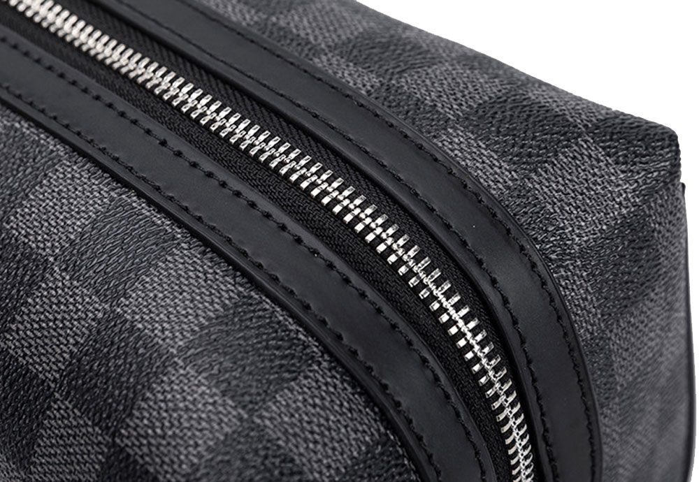 Mens Fashion  Wash Bag with High Quality Waterproof PU leather.