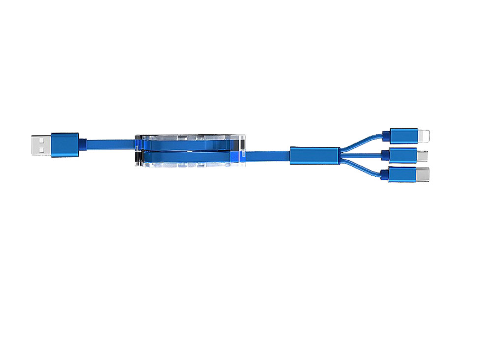 Retractable Multi USB Charging Cable