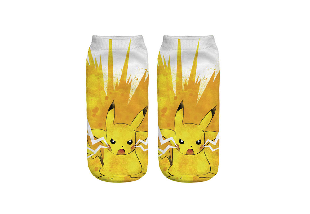 3D Digital Printed Kids Short Socks