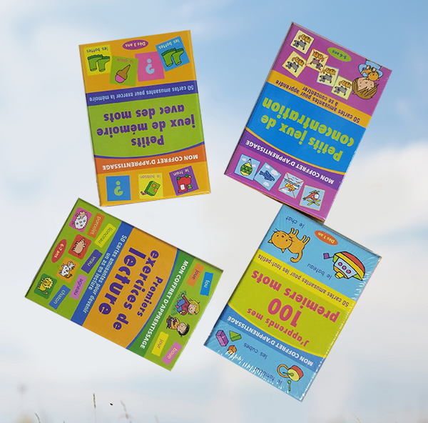 Children's intellectual game card