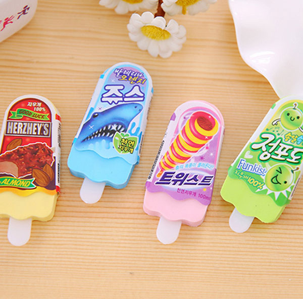 Summer Ice Cream Shape  Eraser