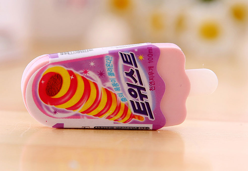 Summer Ice Cream Shape  Eraser