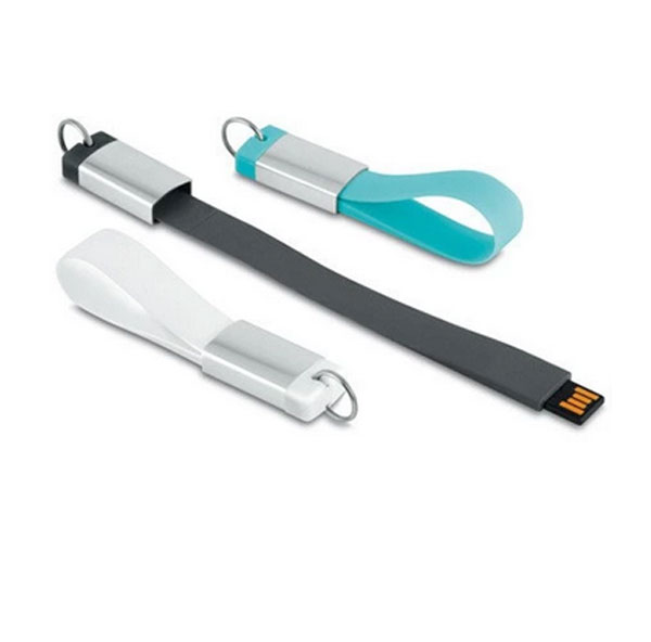 new trending products High-end cheap silicone portable bracelet USB flash drive 