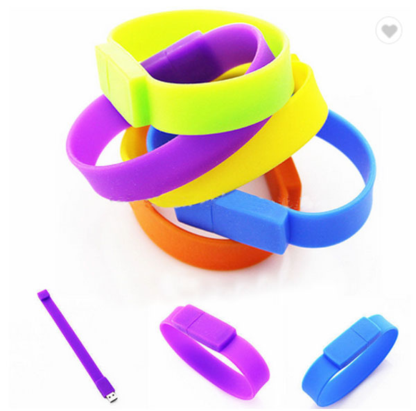 Real Capacity Silicone Bracelet Wrist Band