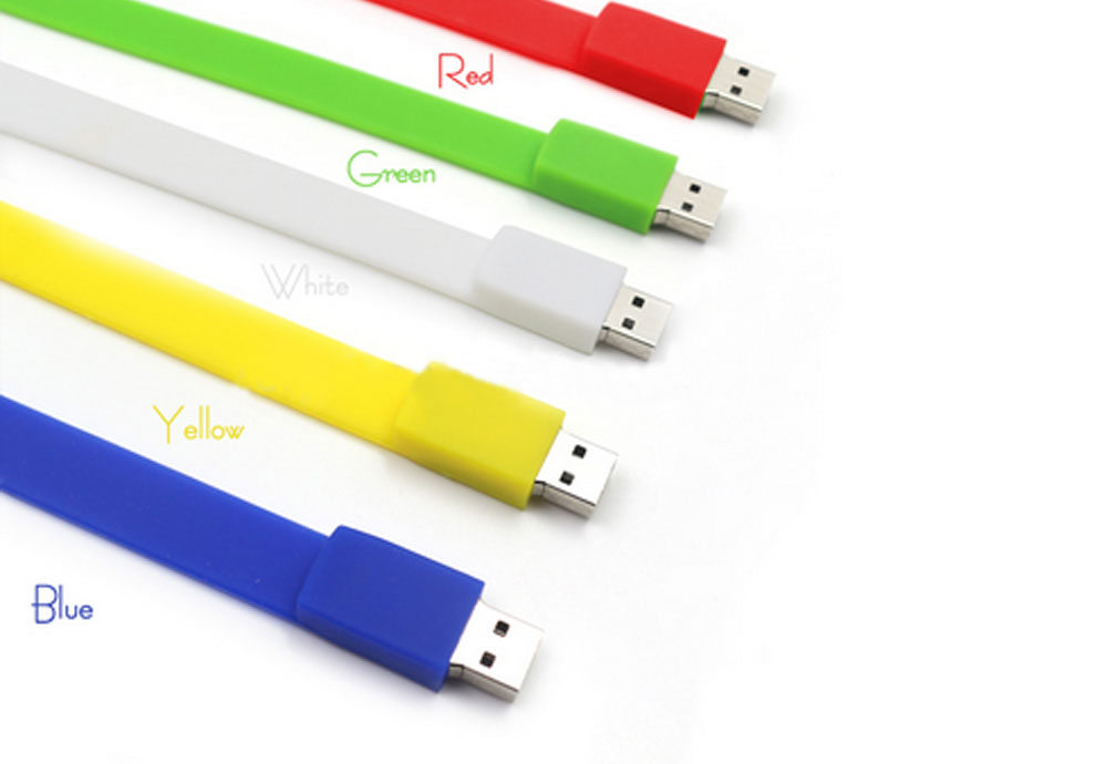 Real Capacity Silicone Bracelet Wrist Band