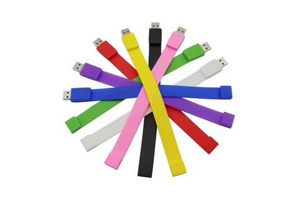 Real Capacity Silicone Bracelet Wrist Band