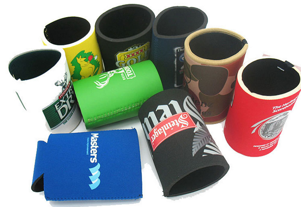 Promotional Custom Logo Printing Neoprene Can Cooler