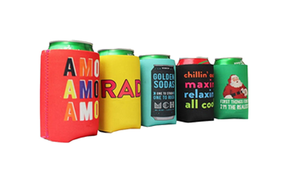 Hot Sale Promotional  Neoprene Can Cooler with Customized Logo Printing
