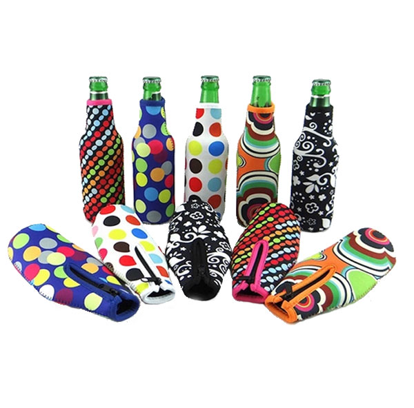 Wholesale 350ml Neoprene Beer Can Cooler Sleeve with Logo Printed for Promotional Selling     