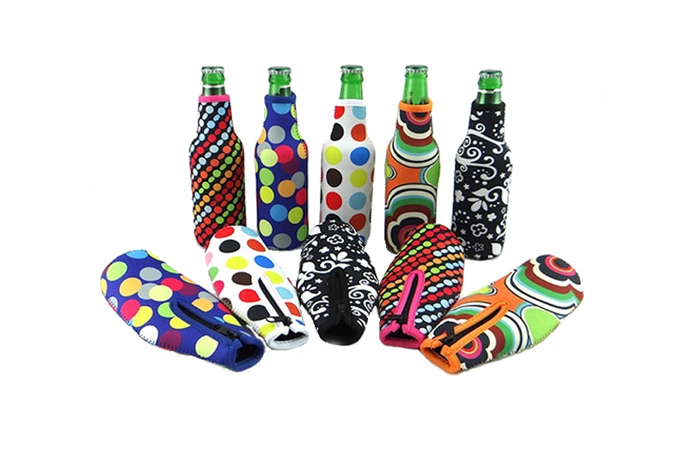 Wholesale 350ml Neoprene Beer Can Cooler Sleeve with Logo Printed for Promotional Selling     