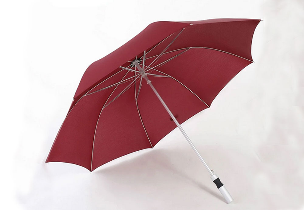 Wholesale Aluminum Alloy Rods Umbrella Metal Ribs Promotional Golf Umbrella with Logo Printing