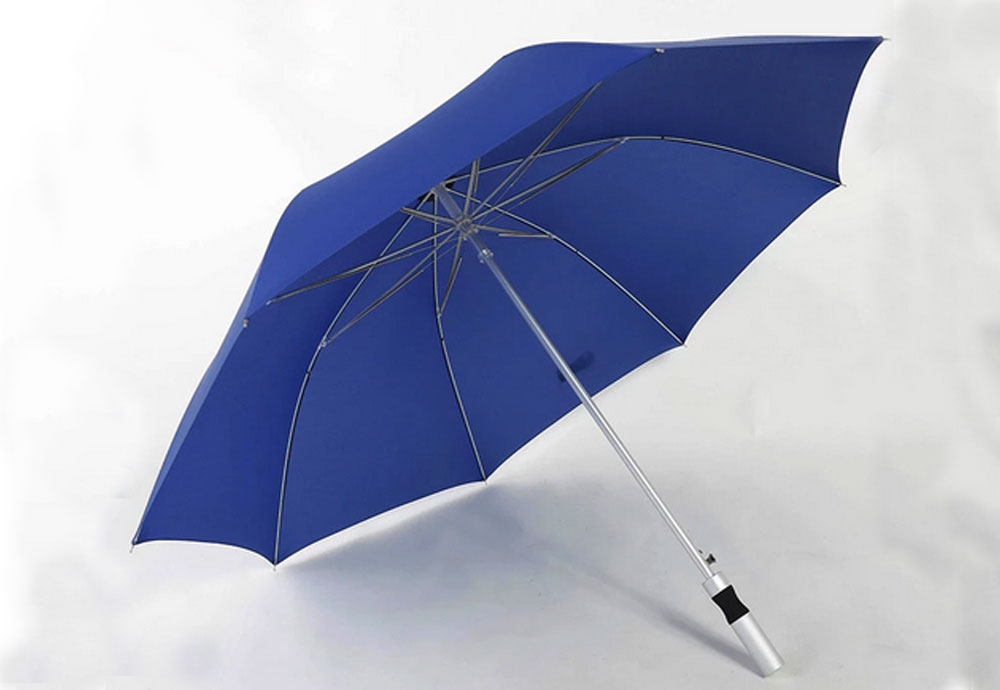 Wholesale Aluminum Alloy Rods Umbrella Metal Ribs Promotional Golf Umbrella with Logo Printing