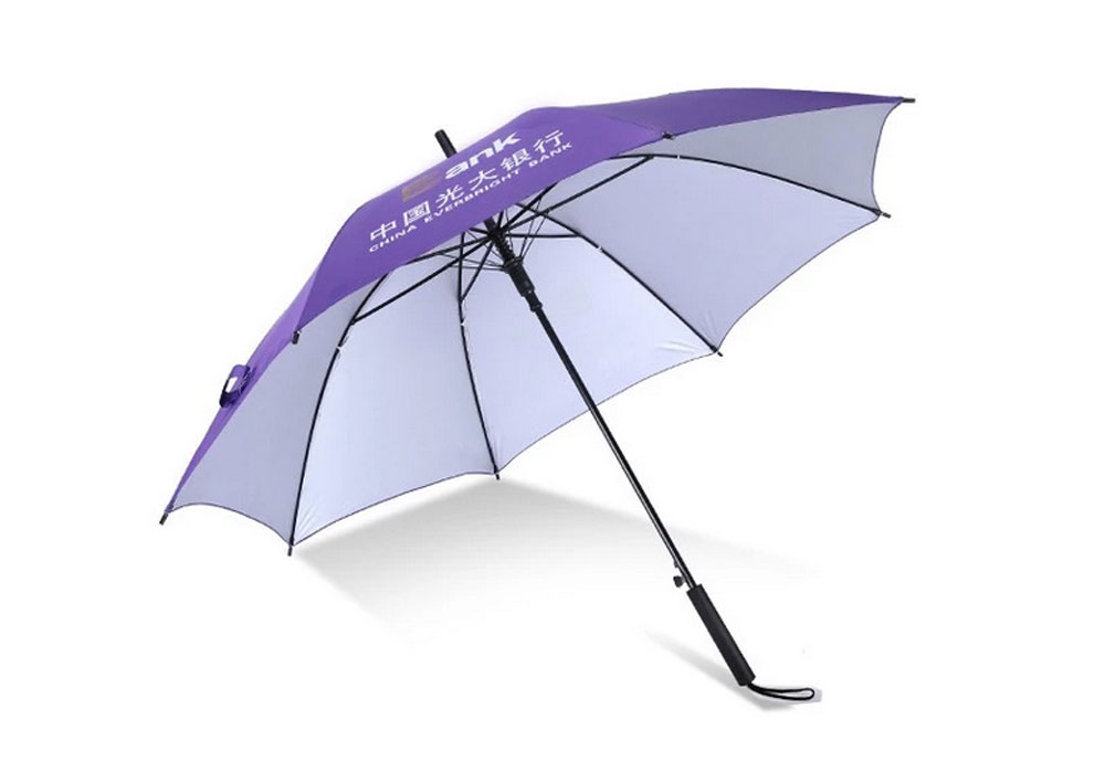 Customize Logo High Quality Manufacturer China Compact Universal Large Colors Straight Pongee Rainbow Custom Printed Umbrella