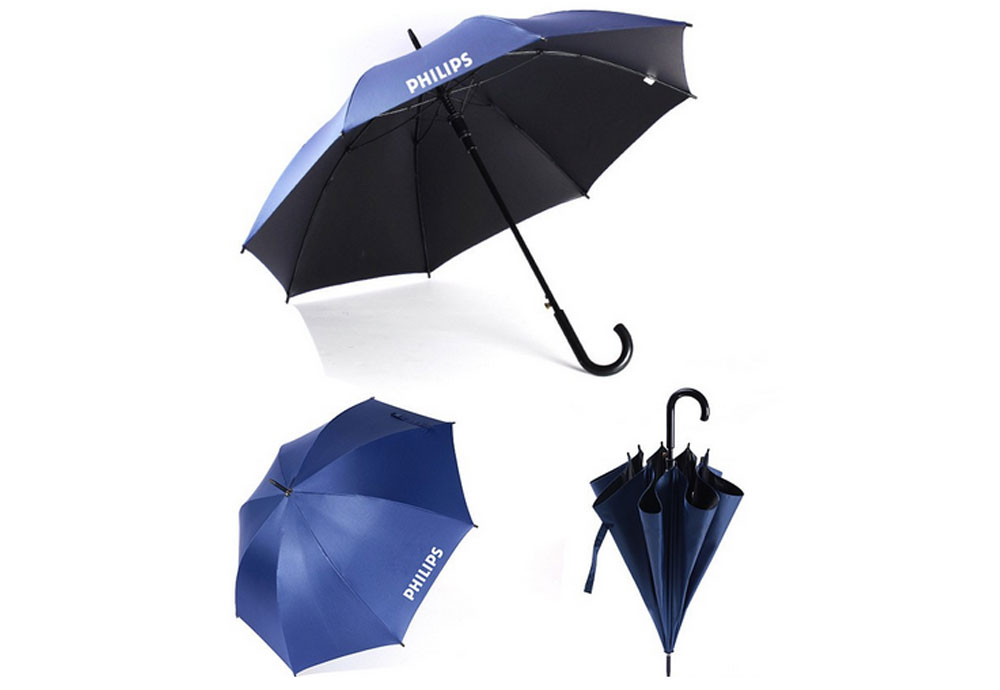 Customize Logo High Quality Manufacturer China Compact Universal Large Colors Straight Pongee Rainbow Custom Printed Umbrella