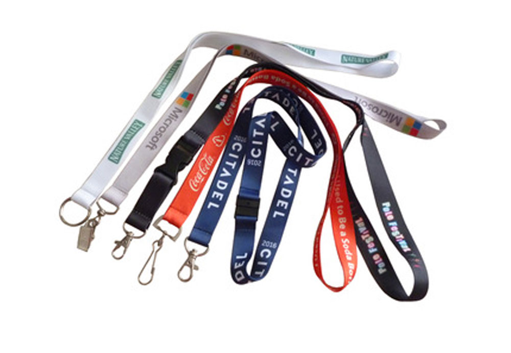 Customized Logo Printing Polyester Lanyard