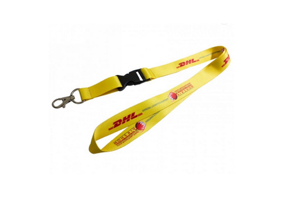 Customized Logo Printing Polyester Lanyard