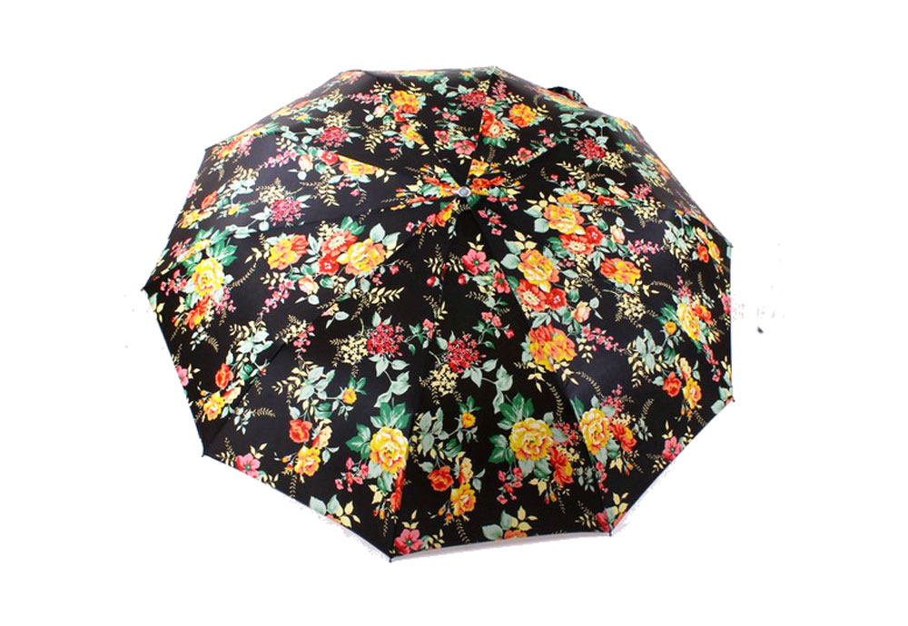 Hot Sales Windproof Auto Custom Compact Fold Umbrella 