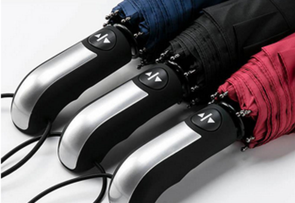 Strong 2 Fold UV Proof Men's Umbrella Support Logo Customization and Handle Customization 