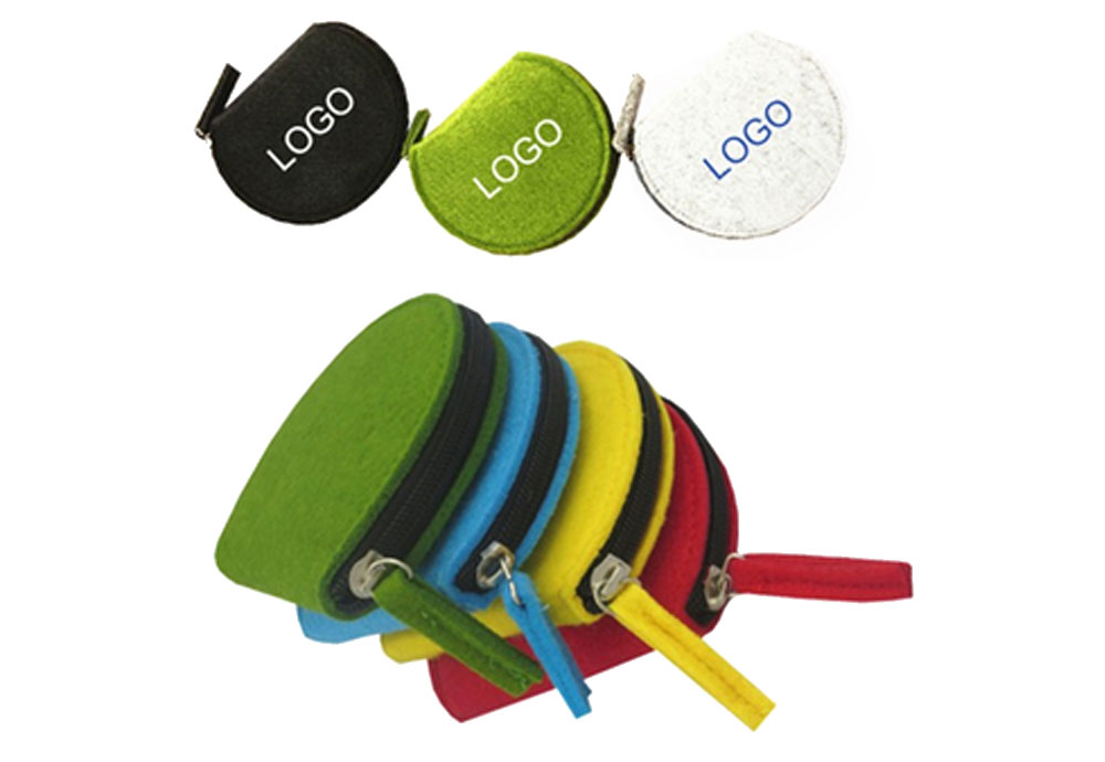 100% Polyester Felt Coin Purse