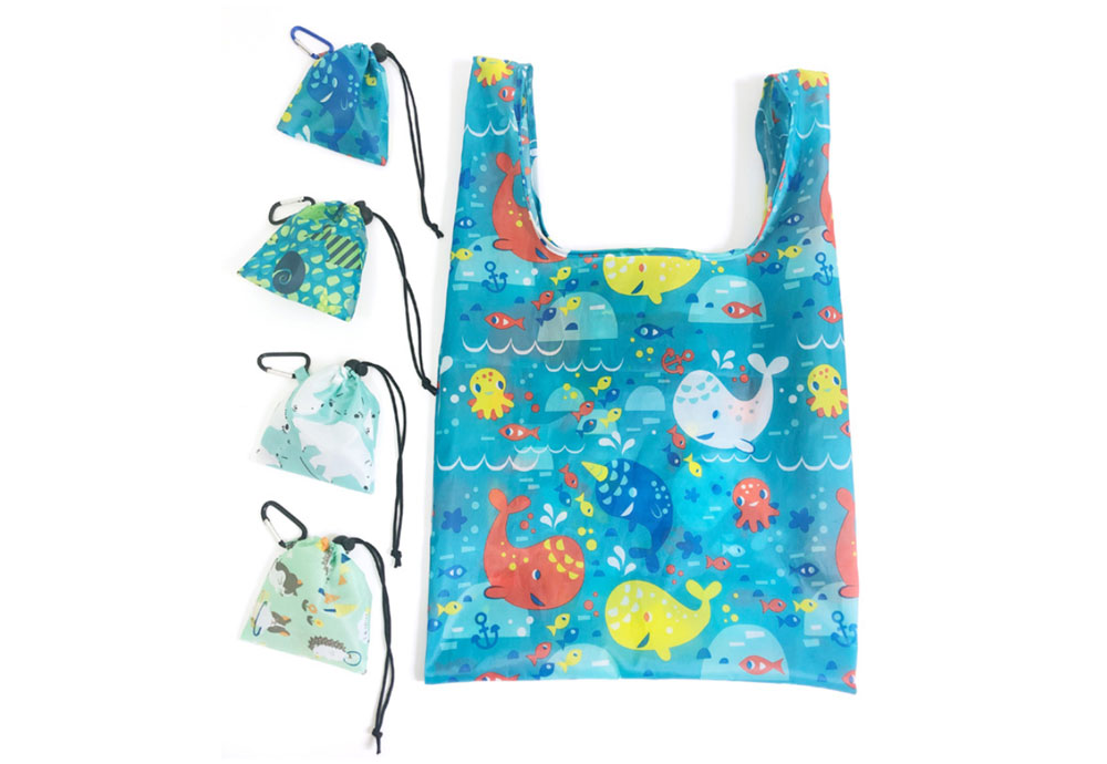 Rusable folding bag