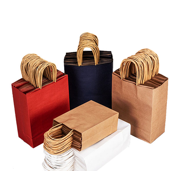 Recycled Twisted Handle Paper Bags 